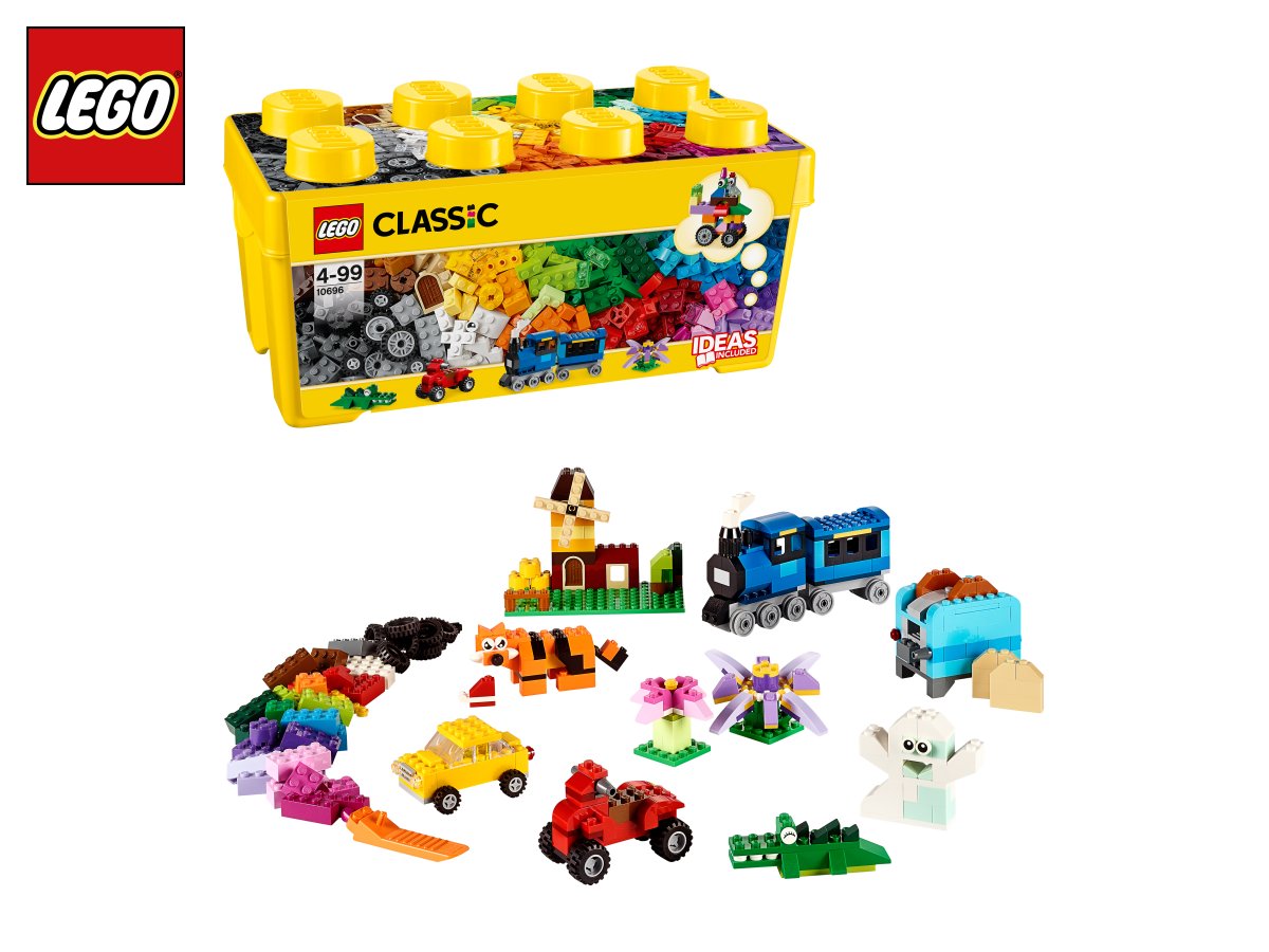 LEGO® Bausteine - Set mittel in praktischer Box 10696
