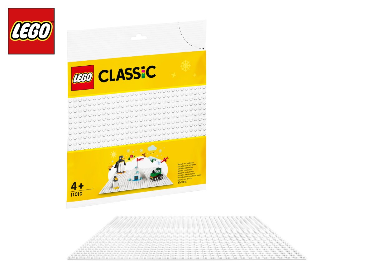 LEGO® Bauplatte weiß 11010