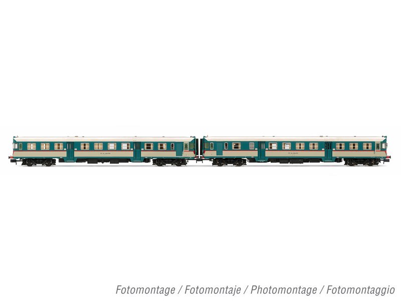 Arnold Diesel-Triebzug ALn 668 Serie 1900 FS hellblau / beige Ep.: IV analog, HN2551