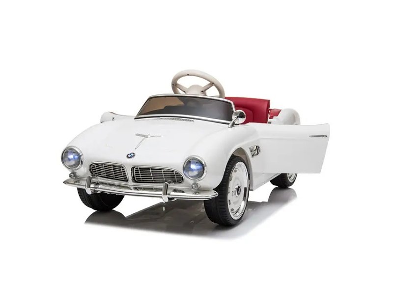 es-toys Kinder-Elektroauto BMW 507 weiß