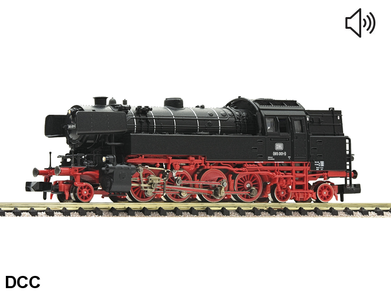 Fleischmann N Dampflokomotive BR 065 DB Epoche IV, DCC + Sound 706574