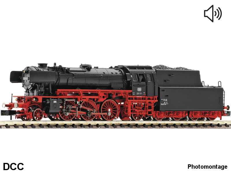 Fleischmann N Dampflokomotive BR 23 DB Ep. III DCC digital + Sound 7170003