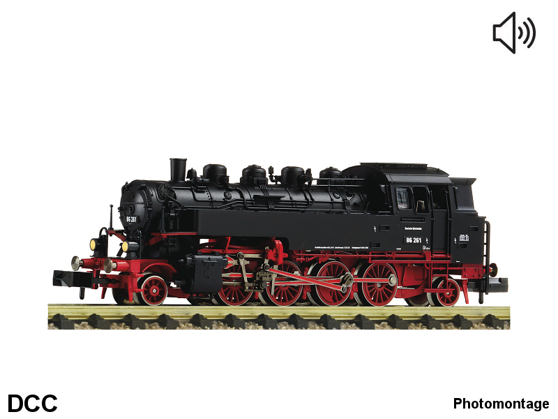 Fleischmann N Dampflokomotive BR 86 DRG Ep. II DCC digital + Sound 7170036
