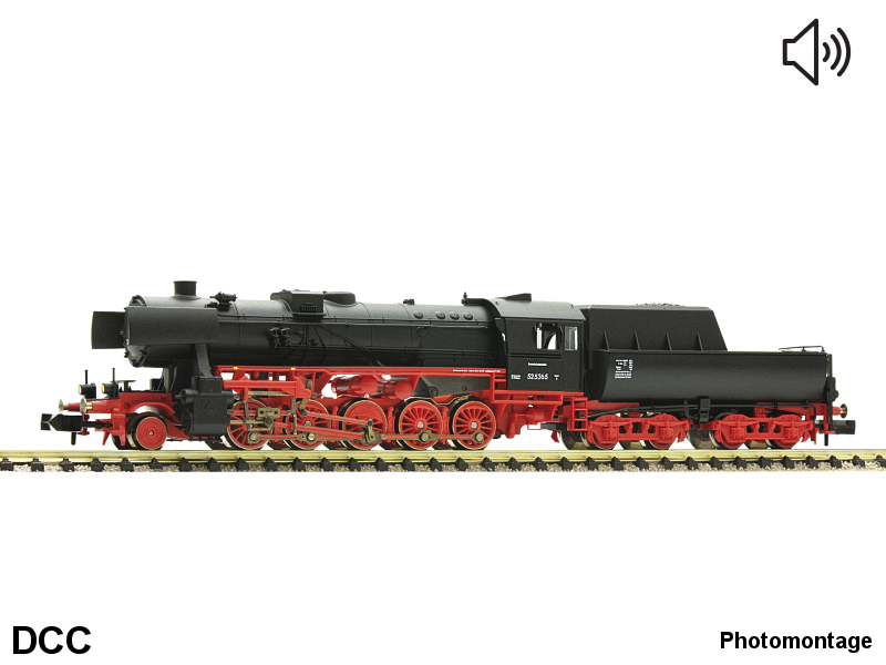 Fleischmann N Dampflokomotive BR 52 DB Ep. III digital + Sound 7170038