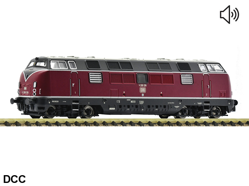 Fleischmann N Diesellokomotive BR V200.1 DB Ep. III DCC digital + Sound 7370007