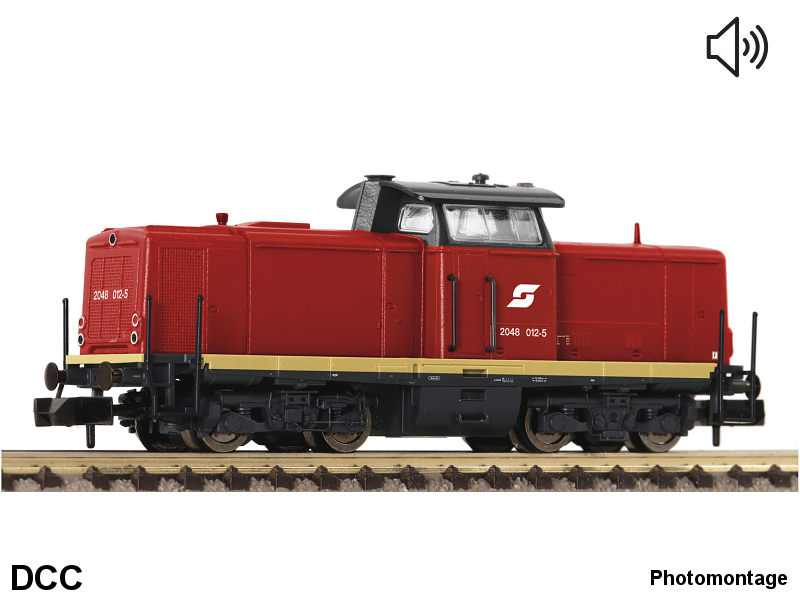Fleischmann N Diesellokomotive BR Rh 2048 ÖBB Epoche V DCC digital + Sound 7370014