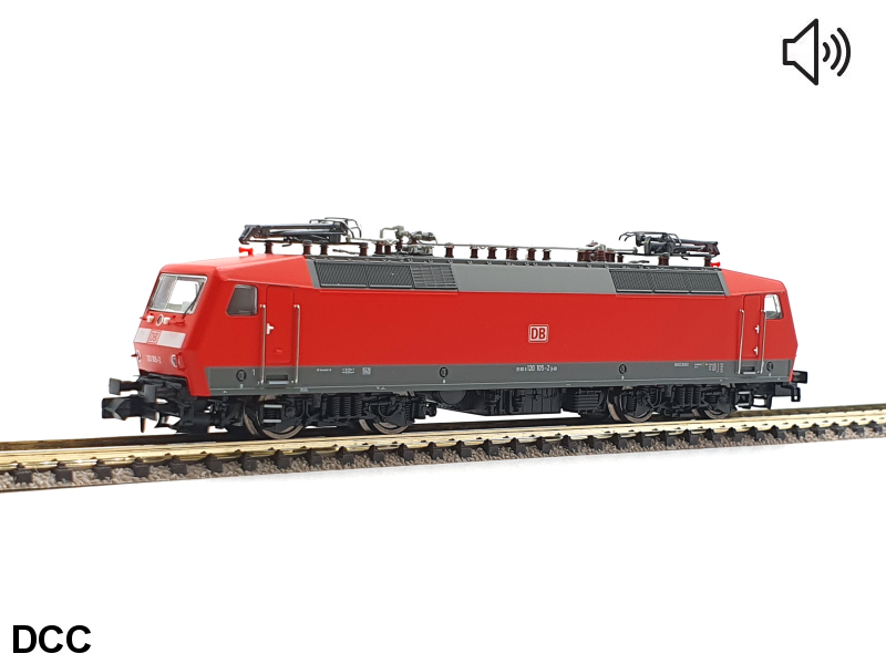 Fleischmann N Elektrolokomotive BR 120 DB AG Epoche IV DCC digital + Sound 7570062