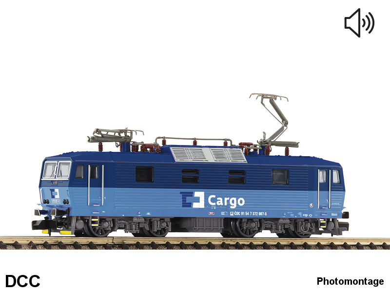 Fleischmann N Elektrolokomotive BR 372 CD Epoche VI DCC digital + Sound 7570068