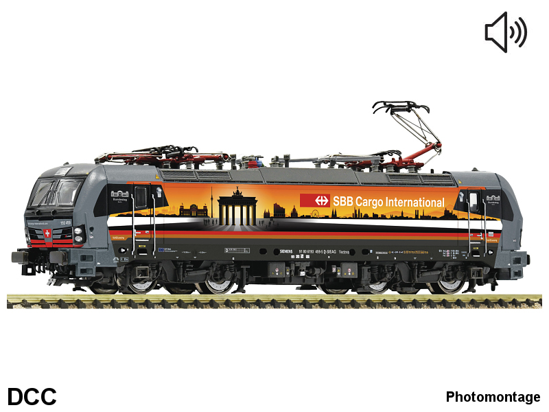 Fleischmann N Elektrolokomotive BR 193 Vectron SBB Epoche VI DCC digital + Sound 7570074