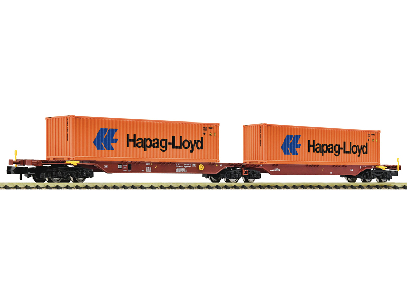 Fleischmann N Güterwagen Container-Doppeltragwagen GYSEV Cargo Epoche VI 825340
