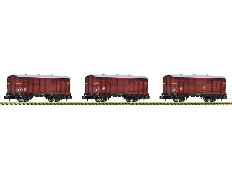 Fleischmann N Güterwagen Stückguttransport NS Epoche III, 3-teilig 833303