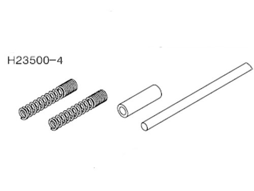 Hobbytrain Gleisstopfmaschine Ersatzteil Antriebsfeder Kardanwelle
