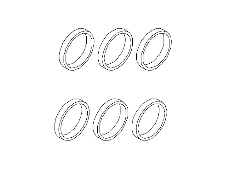 Ersatzteil Hobbytrain Conrad Elektrolok E10 / BR 110 / BR112 Bügelfalte