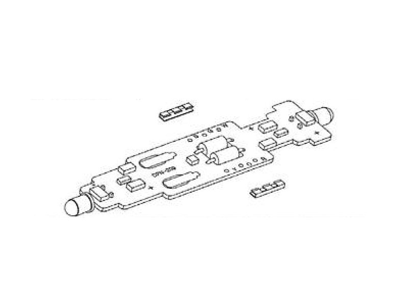 Ersatzteil Hobbytrain Conrad Elektrolok E10 / BR 110 / BR112 Bügelfalte