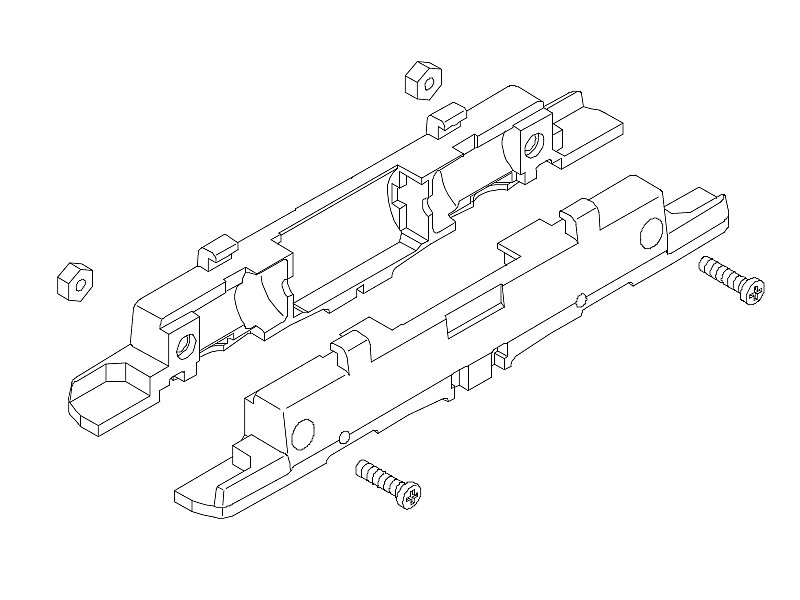 Ersatzteil Hobbytrain Conrad Elektrolok E10 / BR 110 / BR112 Bügelfalte