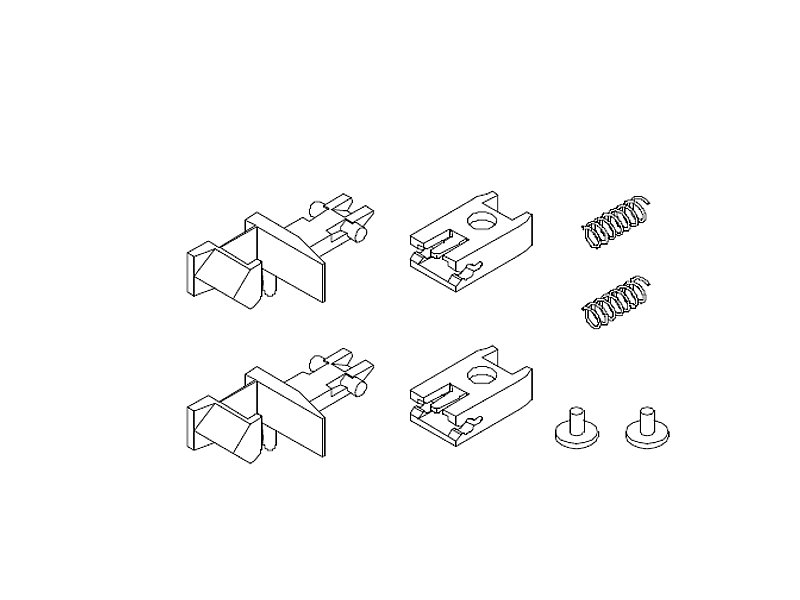 Ersatzteil Hobbytrain Conrad Elektrolok E10 / BR 110 / BR112 Bügelfalte