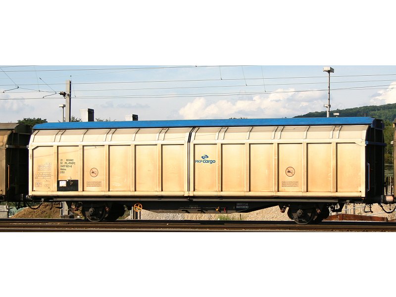 Hobbytrain Güterwagen Schiebewandwagen PKP Epoche VI 2-teilig H24680