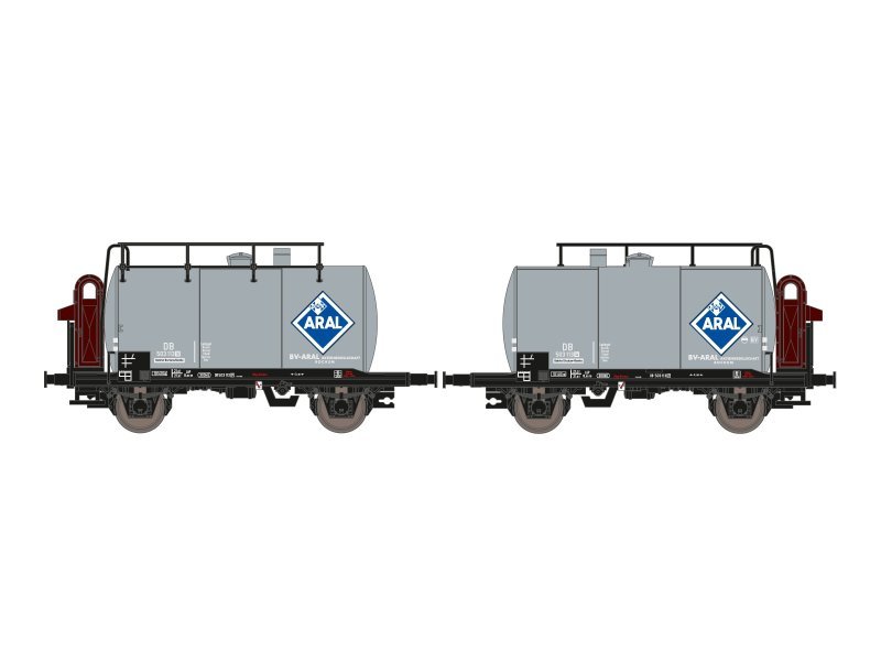 Hobbytrain Leichtbau-Kesselwagen ARAL Ep.III 2-teilig H24802