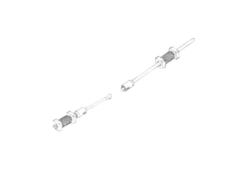 Ersatzteil Hobbytrain H2620 Kruckenberg Schienenzeppelin Kardanwellen mit Schnecken H2620-4