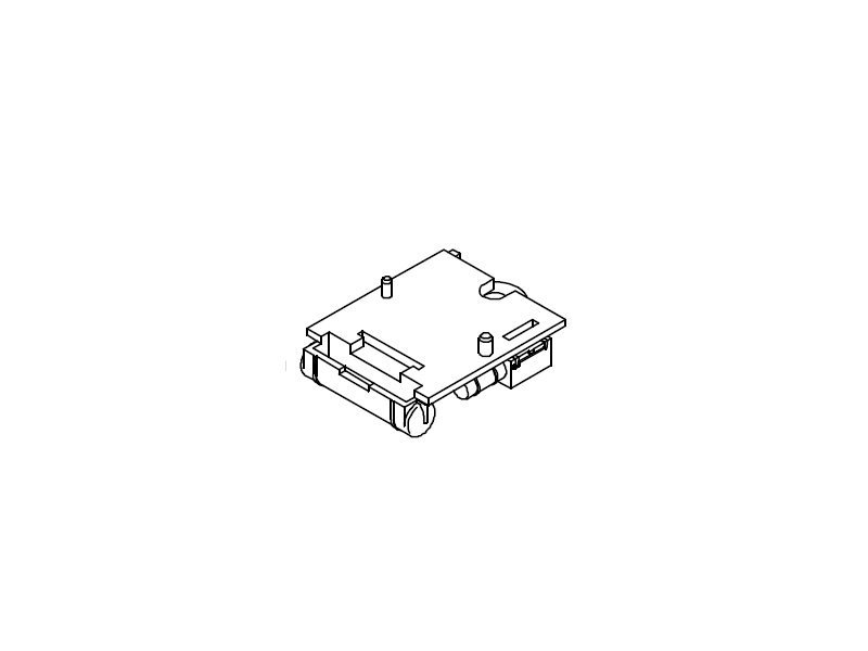 Ersatzteil Hobbytrain BR181 BR184 E310 E410 H2880 Anbauteil Chassis H2880-12A