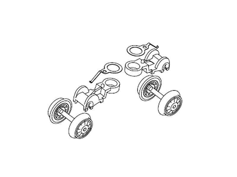 Ersatzteil Hobbytrain Elektrolok E17 / BR 117