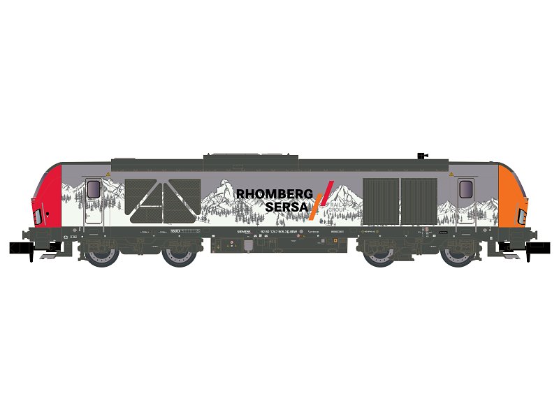 Hobbytrain Diesellok BR Rh 1247 Vectron Rhomberg-Sersa Ep. VI H3114