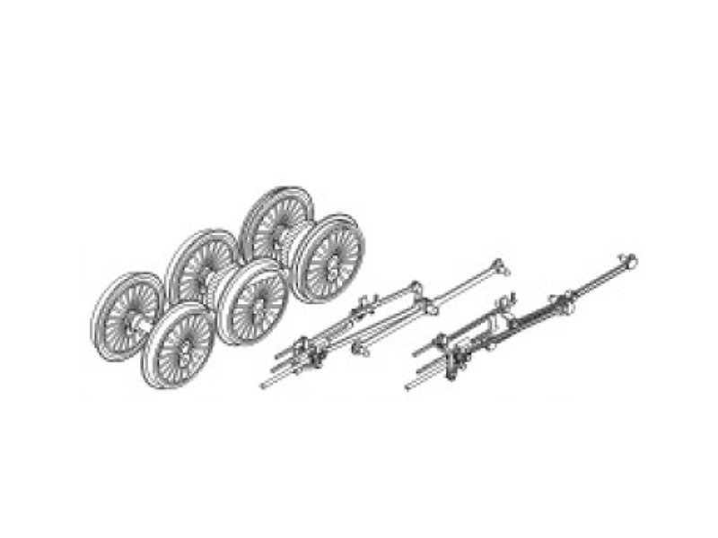 Ersatzteil Ersatzteile Hobbytrain  Badische IV BR18 BR 18 Dampflok