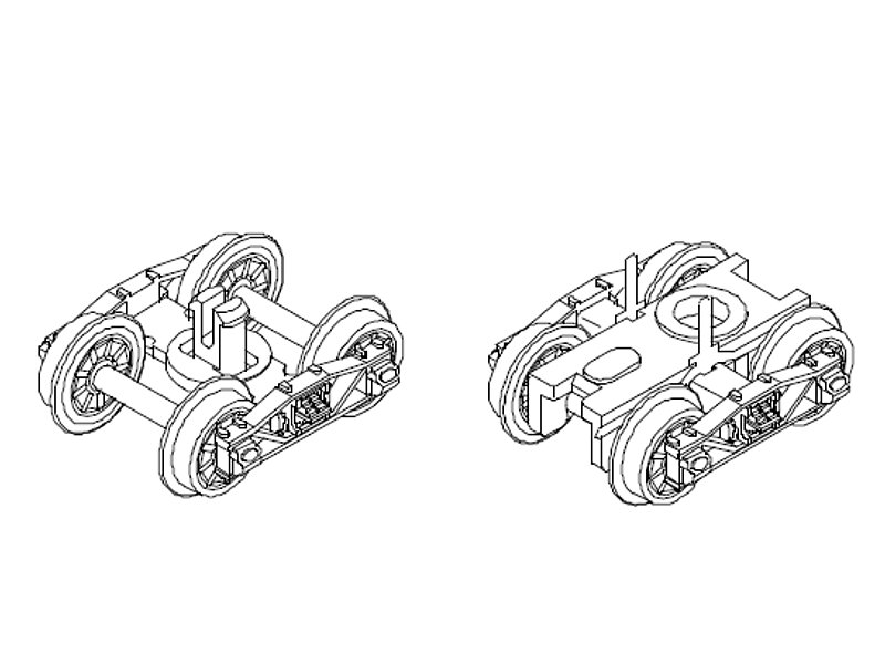Hobbytrain Ersatzteil Würtembergische C BR 18¹ H4030 H4031 H4032 H4033 H4036