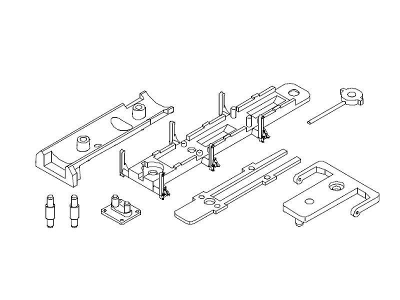 Hobbytrain Ersatzteil Würtembergische C BR 18¹ H4030 H4031 H4032 H4033 H4036