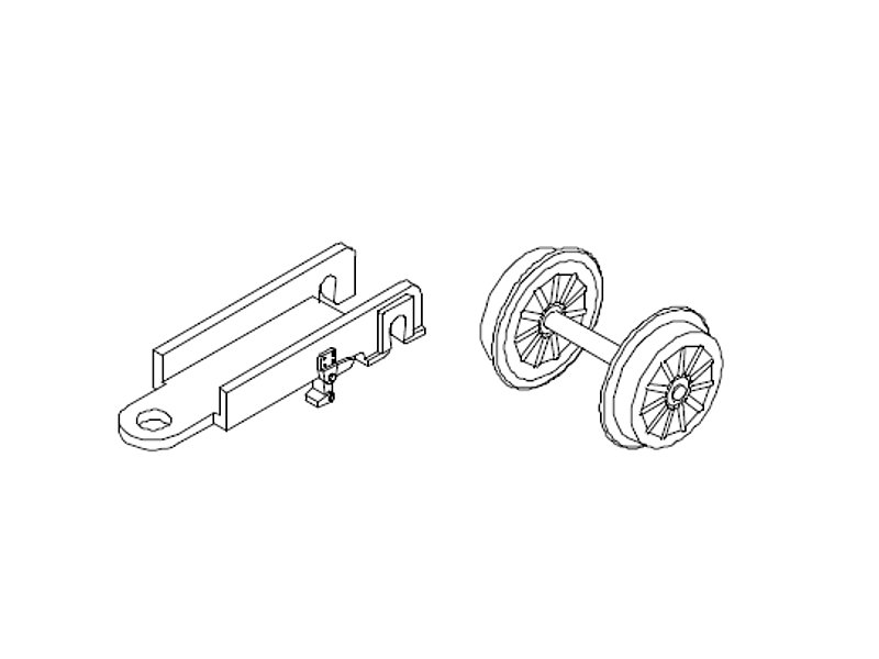 Hobbytrain Ersatzteil Würtembergische C BR 18¹ H4030 H4031 H4032 H4033 H4036