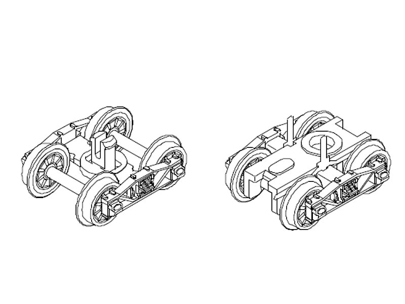 Hobbytrain Ersatzteil Würtembergische C BR 18¹ H4030 H4031 H4032 H4033 H4036