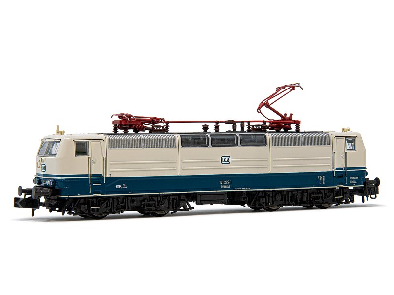 Arnold Elektrolokomotive  Baureihe 181 blau / beige HN2492