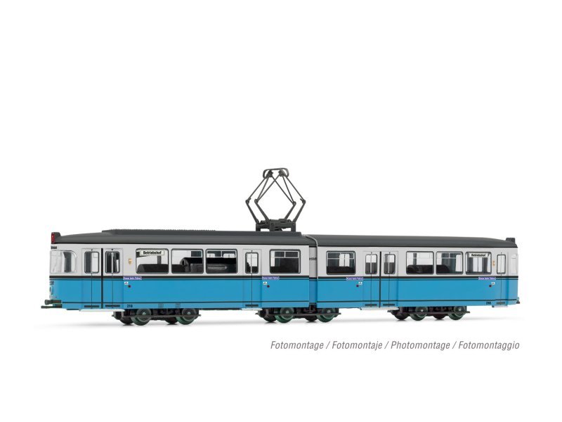 Arnold Straßenbahn Heidelberg blau / weiß HN2529
