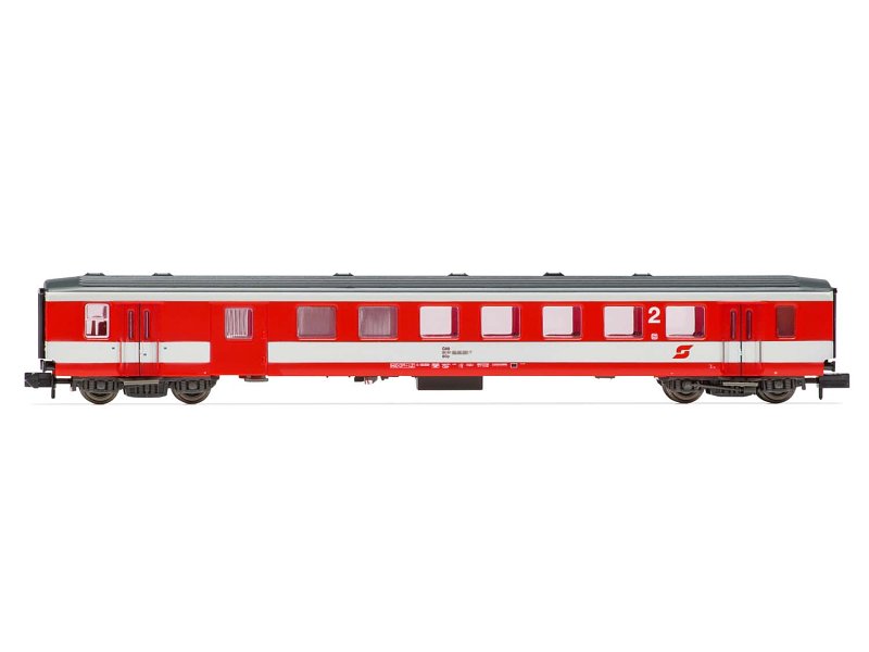 Arnold Reisezugwagen Set ÖBB Schlieren Schlierenwagen 2. Klasse rot grau HN4326