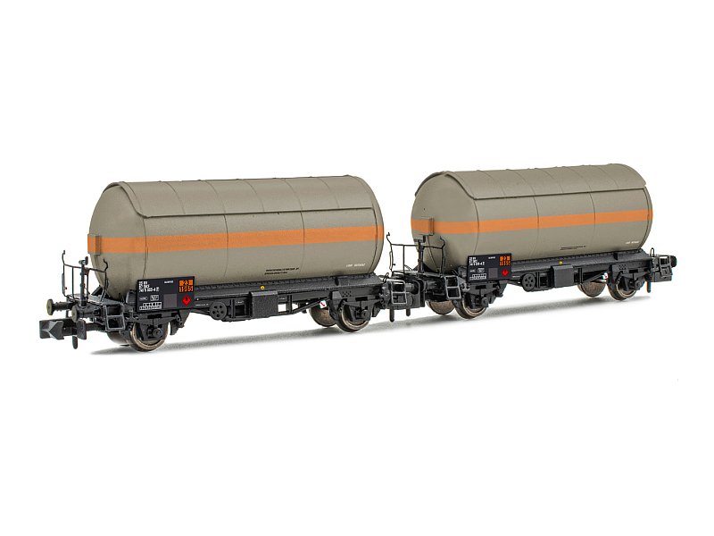 Arnold Güterwagen-Set SNCF 2-achs. Gas-Kesselwagen 2-teilig, Ep. IV HN6525