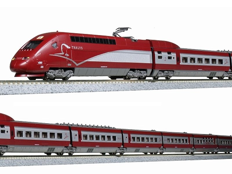 Kato Triebzug TGV Thalys PBKA 10-teilig Epoche VI neues Design K101658