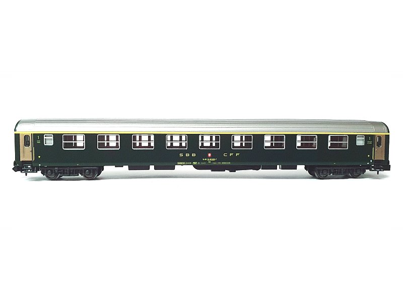 Kato Personenwagen SBB RIC 1. Klasse Epoche IV Epoche IV K23119