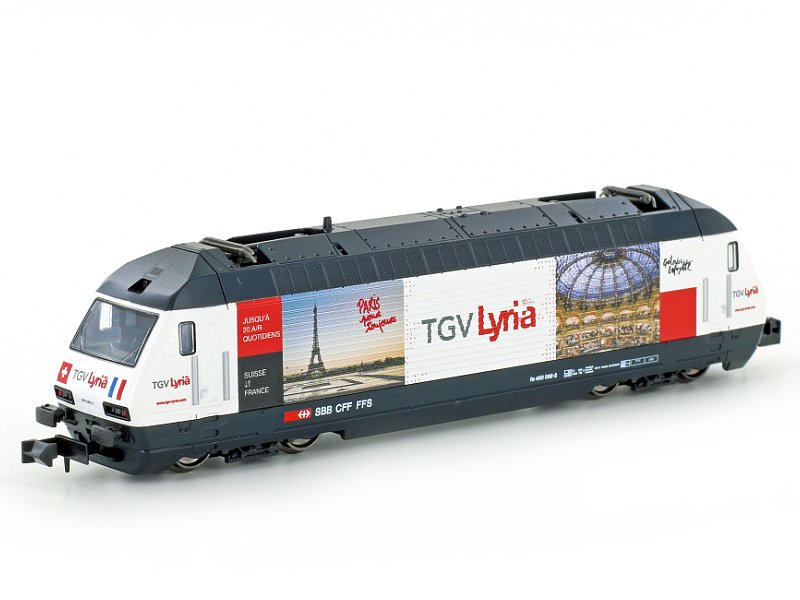 Kato Lokomotive Ellok Re4/4 460 SBB TGV Lyria K137120