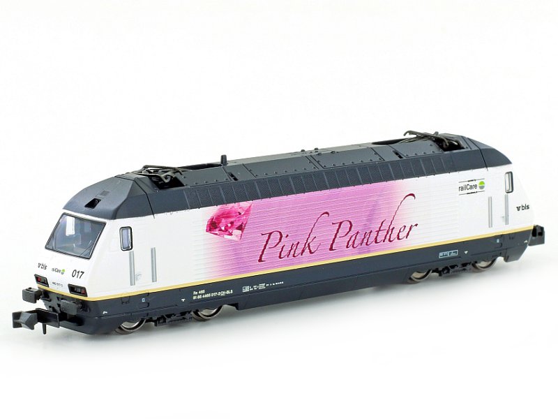 Kato Lokomotive Ellok Re465 BLS Pink Panther K137122