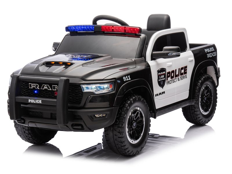 LEAN CARS Kinder-Elektroauto Dodge Ram Police