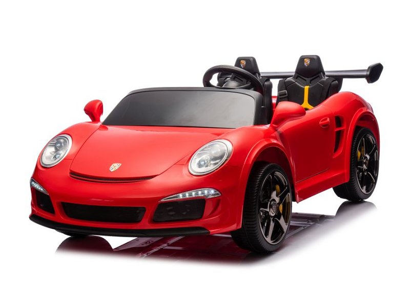 LEAN CARS Kinder-Elektroauto Sportwagen S322 rot