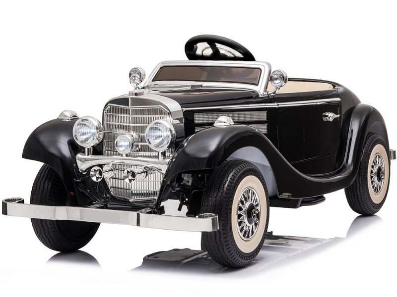 LEAN CARS Kinder-Elektroauto Mercedes Benz 300S schwarz