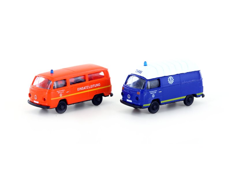Lemke Minis VW T2 Bus THW Sonderset 1:160 LC3956
