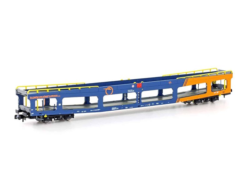 MF Train Autotransporter ZSSK DDM 916 blau / gelb 2-teilig, Ep. VI MF33305