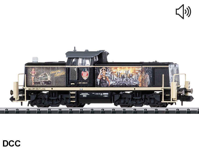 Minitrix Diesellokomotive BR 291 RP Ep. VI DCC digital + Sound 16299