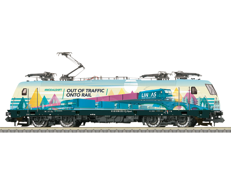 Minitrix Elektrolokomotive BR 186 Lineas DCC digital + Sound 16877