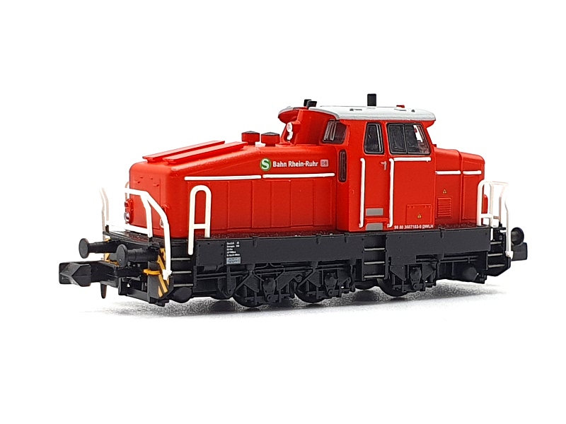 NME Diesellok Rangierlok DHG 700 C DB AG S-Bahn Rhein-Ruhr Epoche VI 123602