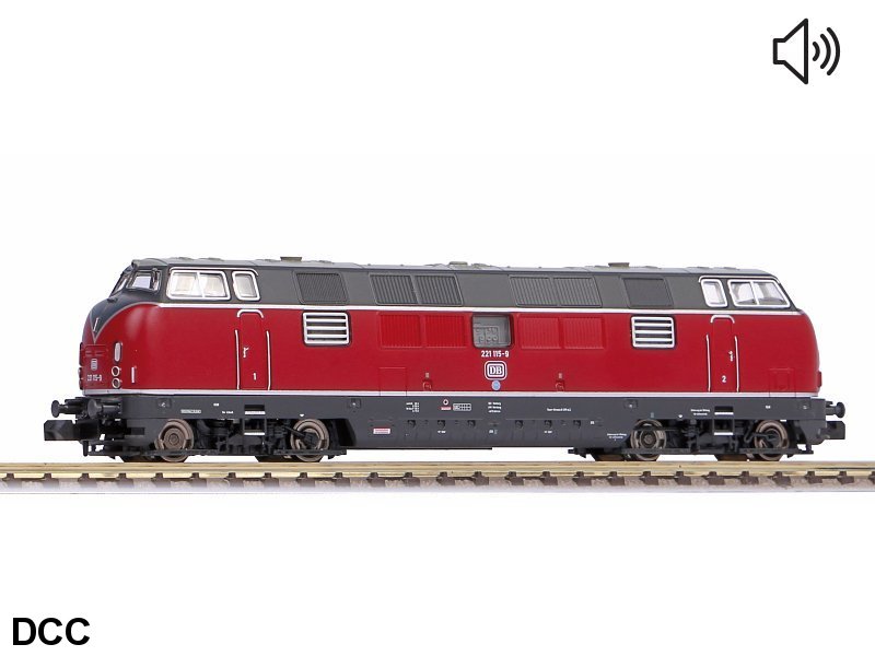 Piko Diesellokomotive V221 DB Epoche IV mit Sound 40501