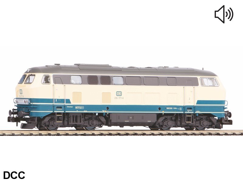 Piko Diesellokomotive BR V 160 / 216 DB Epoche IV mit Sound 40523