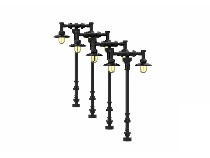 Stone Heap Bausteineset Straßenlaternen Teile SH-018A